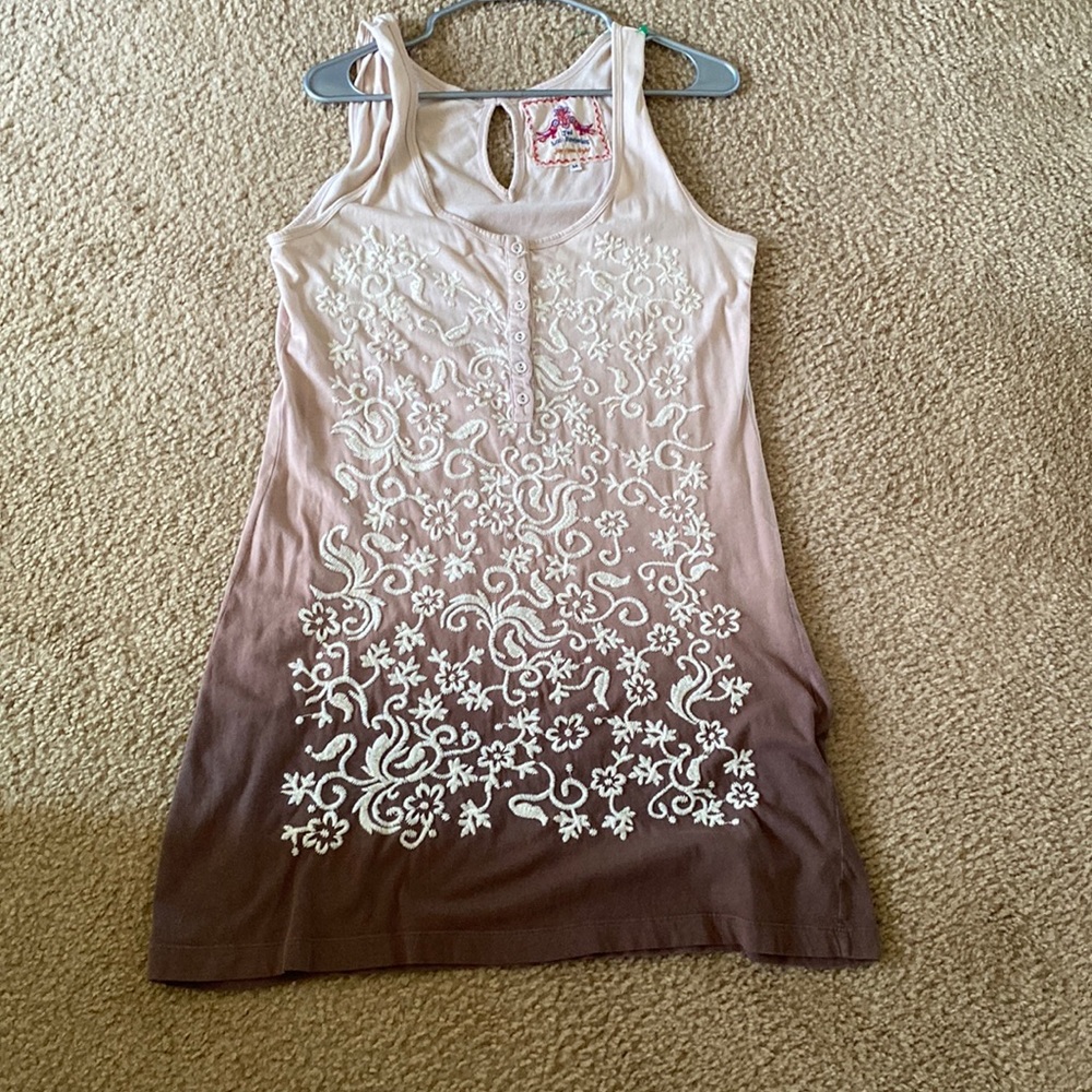 Johnny Was ombré dress